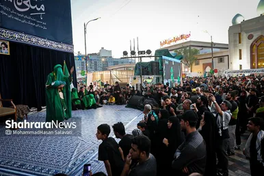 گزارش تصویری | موکب فرهنگی شهرداری مشهد در نجف اشرف و مسیر پیاده روی زائران اربعین (۸ مرداد ۱۴۰۵)