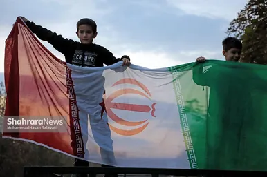 شادی مردم مشهد بعد از برد تیم ملی ایران
