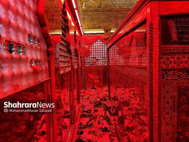 کربلای معلی در شب زیارتی سیدالشهدا امام حسین(ع)