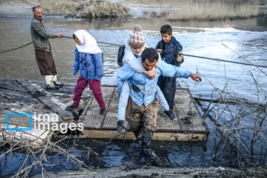 گزارش تصویری | مدرسه‌ای در آن سوی مسیرهای گلی