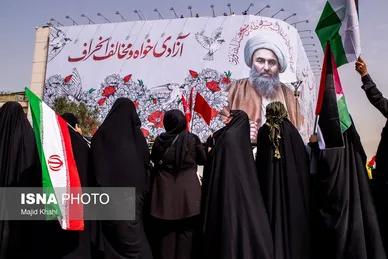 عکس‌هایی از مراسم تشییع پیکر شهید اسماعیل هنیه در تهران - ۱
