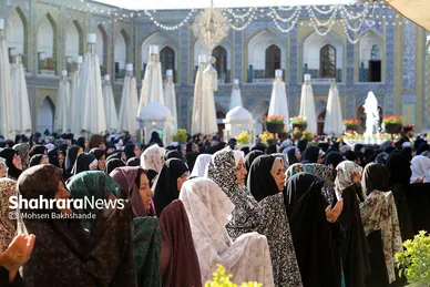 نماز عید سعید قربان در حرم مطهر رضوی (۲۸ خرداد ۱۴۰۳)