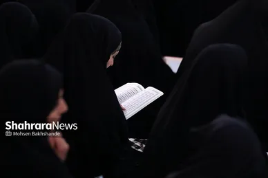 مراسم احیای ناشنوایان در حرم مطهر امام رضا(ع)