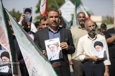 گزارش تصویری | تجمع دانشجویان انقلابی در مشهد