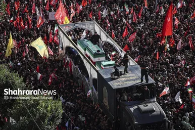 گزارش تصویری | تشییع تاریخی پیکر مطهر رهبر شهید انقلاب در مشهد مقدس | (پنجشنبه ۱۸ تیر ماه ۱۴۰۵)
