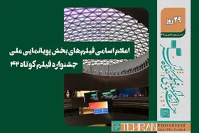 فیلم&zwnj;های پویانمایی ملی جشنواره فیلم کوتاه معرفی شدند + اسامی