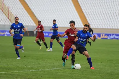 لیگ برتر فوتبال | مسابقه فوتبال پدیده مشهد و استقلال تهران
