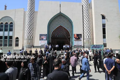 تشییع پیکر مرحوم «مهدی صباغی»