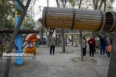 گزارش تصویری | طعم و رنگ پاییز در باغ مشهد