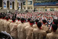 برگزاری مراسم روز بسیج در حسینیه امام خمینی (ره)