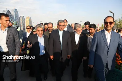 گزارش تصویری | افتتاح مسیر نوبهار در بوستان برکت مشهد