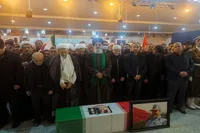 مراسم تشییع و تدفین پیکر «سرلشکر شهید عزیز نصیرزاده» وزیر دفاع، برگزار شد + فیلم