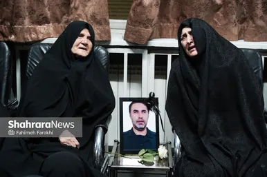 گزارش تصویری | تشییع پیکر شهدای مدافع امنیت در هوای برفی مشهد