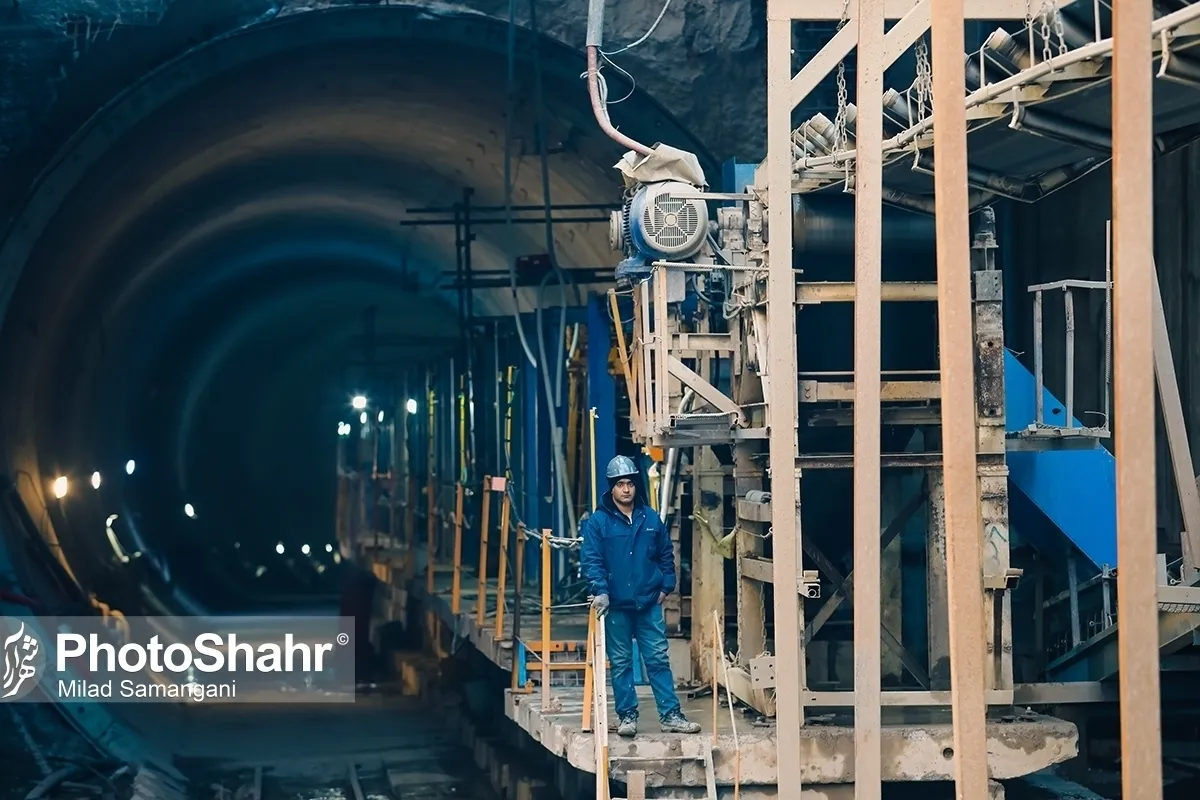 عملیات اجرایی ساخت خطوط قطار شهری مشهد ادامه دارد