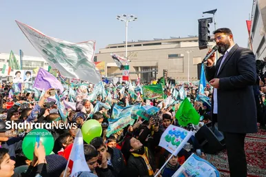 گزارش تصویری | اجتماع عظیم منتظران ظهور در مشهد (۲۶ بهمن ۱۴۰۳)