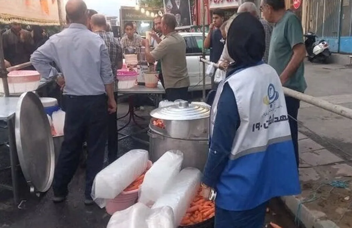 استقرار ۳۰۳ بازرس سلامت محیط دانشگاه علوم پزشکی مشهد در مأموریت ویژه تاسوعا و عاشورای حسینی