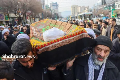 گزارش تصویری | آیین تشییع پیکر آیت‌الله «محمدهادی عبدخدایی»