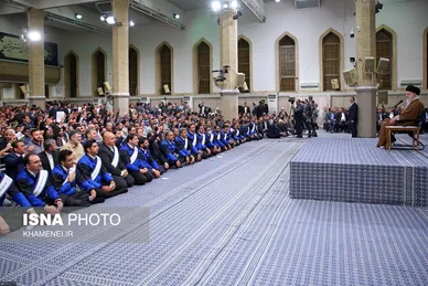 دیدار کارگران با رهبر معظم انقلاب