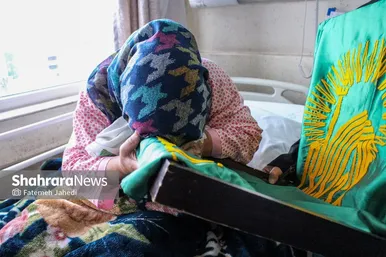 گزارش تصویری | حضور کاروان «زیر سایه خورشید» در بیمارستان امید مشهد
