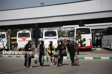 موج بازگشت مسافران نوروزی از مشهد