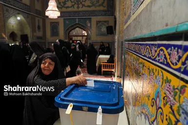 عکس‌هایی از انتخابات ریاست جمهوری در مشهد- ۳ (۸ تیرماه ۱۴۰۳)