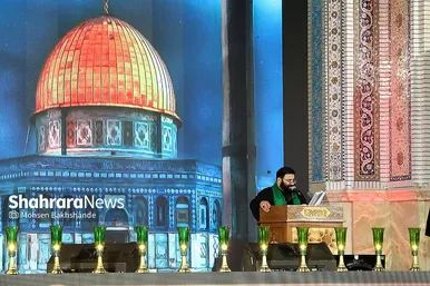 مراسم احیاء شب ۲۳ ماه رمضان در حرم مطهر رضوی