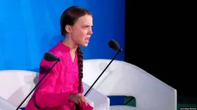 سخنرانی احساسی گرتا تونبرگ نوجوان فعال محیط زیست در سازمان ملل+فیلم