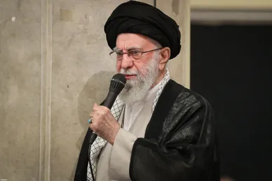 گزارش تصویری | مراسم بزرگداشت شهدای جنگ تحمیلی اخیر با حضور رهبر انقلاب اسلامی