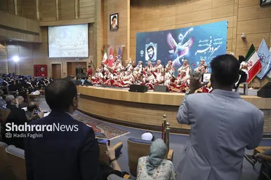 گزارش تصویری | سومین جشنواره سرود فجر خراسان رضوی