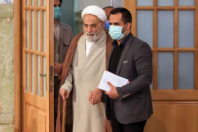 جلسه «درس‌هایی از قرآن» با حضور حجت‌الاسلام قرائتی در حرم مطهر رضوی