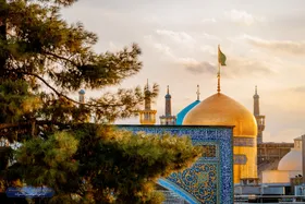 مراسم زیارت امین&zwnj;الله و زمزمه صحیفه سجادیه در رواق نجمه خاتون (س) حرم مطهر رضوی (۱۸ مهر ۱۴۰۵)