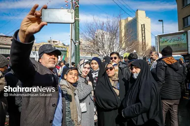 گزارش تصویری | راهپیمایی ۲۲ بهمن ۱۴۰۳ در مشهد - ۲