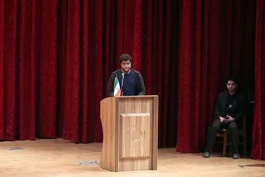 حضور سخنگوی دولت در جمع دانشجویان دانشگاه فردوسی مشهد
