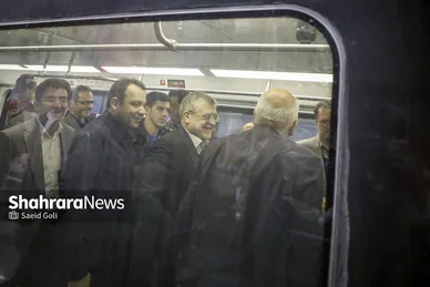 گزارش تصویری | بهره‌برداری از سکوی دوم خط ۳ متروی مشهد