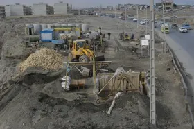 آخرین وضعیت اجرای شبکه فاصلاب در شهر مشهد