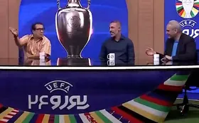 واکنش تند خداداد عزیزی به حرف مجری برنامه &laquo;یورو ۲۴&raquo;