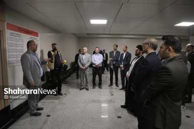 گزارش تصویری | بازدید میدانی مدیران شهرداری مشهد از فعالیت فاز یک خط سه مترو (۵ خرداد ۱۴۰۴)