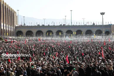 گزارش تصویری | عکس‌هایی از روز دوم وداع در مصلی بزرگ تهران (۱۴ تیرماه ۱۴۰۵)