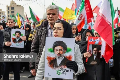 گزارش تصویری | راهپیمایی روز قدس ۱۴۰۴ در مشهد-۲