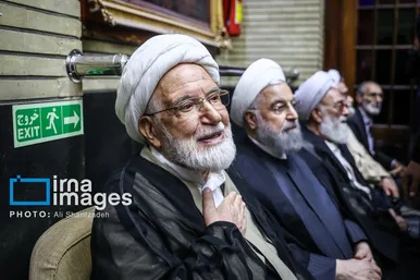 گزارش تصویری | مراسم ختم «احمد ناطق نوری»