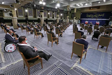 دیدار قهرمانان المپیک و پارالمپیک ایران در بازی‌های ۲۰۲۰ توکیو با رهبر معظم انقلاب