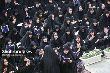 گزارش تصویری | مراسم احیا ویژه ناشنوایان در شب‌ بیست یکم ماه مبارک رمضان