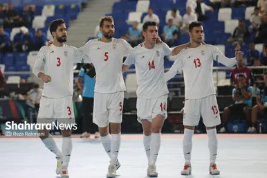 عکس‌هایی از بازی تیم‌های ملی فوتسال ایران و گواتمالا