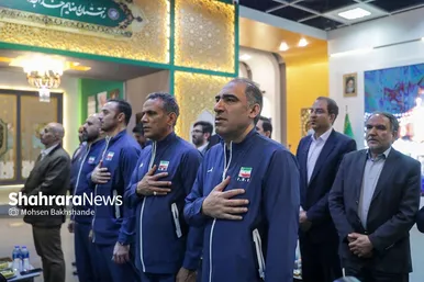 گزارش تصویری | مراسم اهدای کاپ قهرمانی تیم ملی والیبال به موزه آستان قدس رضوی (۲۹ اردیبهشت ۱۴۰۴)