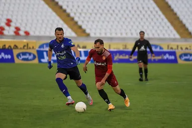 لیگ برتر فوتبال | مسابقه فوتبال پدیده مشهد و استقلال تهران