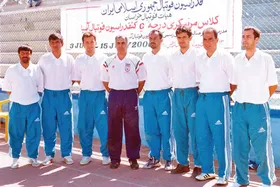 قاب خاطره/ جمعی از حاضران در کلاس مربیگری فوتبال درجه ۳ آسیایی