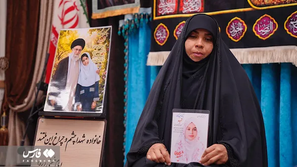 شهید ستایش علی‌حسینی از شهدای مدرسه میناب