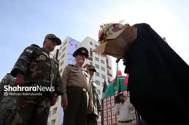 مراسم بهره برداری از طرح ۸۸۸ واحدی منازل سازمانی ارتش در مشهد