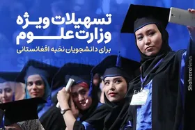 مدیرکل امور دانشجویان بین&zwnj;الملل: دانشجویان نخبه افغانستان تسهیلات ویژه دریافت می&zwnj;کنند