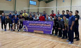 معنوی نژاد در کلاس مربیگری درجه یک والیبال